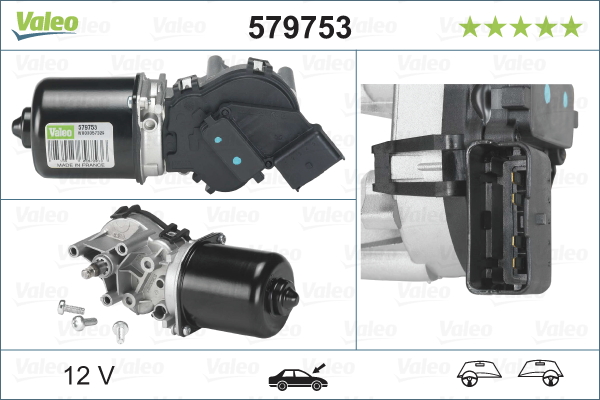 Motor stieračov VALEO